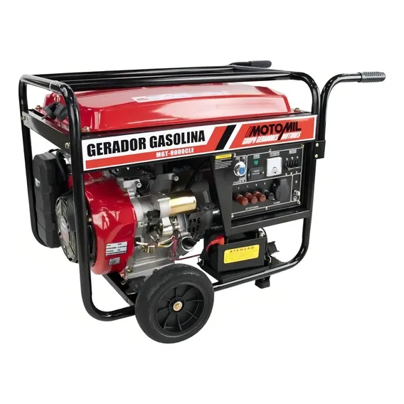 Gerador Gasolina Motomil Mgg 8000 Foto 1