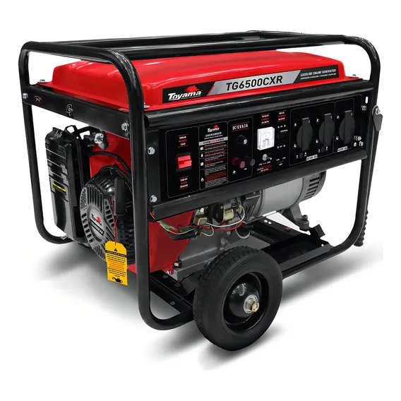 Gerador Gasolina Toyama Tg6500cxr 5,5 Kva Monof 110/220v Foto 1