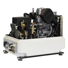 Gerador Náutico Marítimo Diesel 4kva 3,2kw Lombardini Marine Foto mini  2