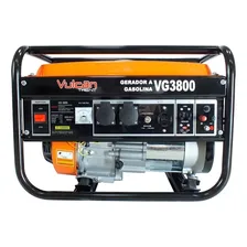 Gerador portátil Vulcan VG3800 3 kW bifásico com tecnologia AVR 127V/220V Foto mini 2