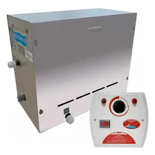 Gerador Vapor Inox Sauna 6kw 220v Quadro Anal贸gico Sodramar Foto mini 1