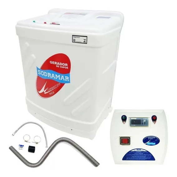 Gerador Vapor Sauna Sodramar 12 Kw + Kit Digital 220V Foto 1