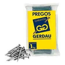 Gerdau Prego 17x27 (pacote 1kg) Foto  mini 1