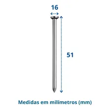 Gerdau Prego Polido Com Cabeça 17x21 1 Kg Foto mini 3