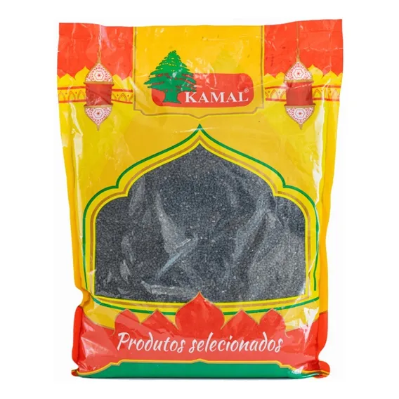 Gergelim Preto 1 Kg Foto 1