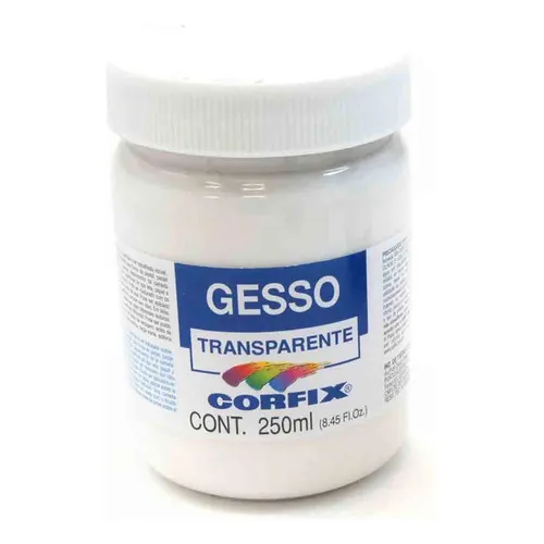Gesso Acrilico Transparente Corfix 250ml Foto 1