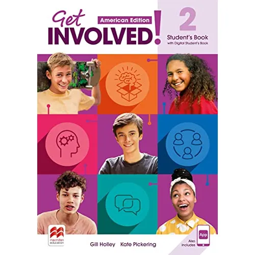 Get Involved 2 American - Livro para estudantes + Aplicativo para estudantes + Livro digital para estudantes, De Holley, Gill. Editorial Macmillan, capa mole em inglês americano Foto 1