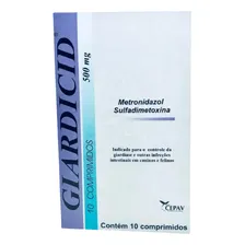 Giardicid 500mg - 10 Comprimidos Foto mini 2