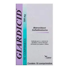 Giardicid 500mg - 10 Comprimidos Foto mini 1
