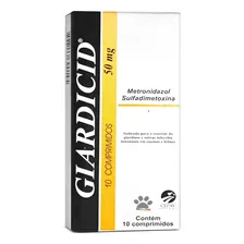 Giardicid 50mg 10 Comprimidos Cepav Foto mini 1