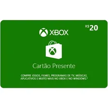 Gift Card Digital Microsoft Xbox 20 Reais Foto mini 1
