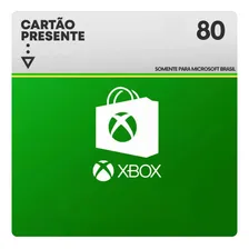 Gift Card Xbox Cartão Presente Microsoft Live R Reais Foto  mini 1