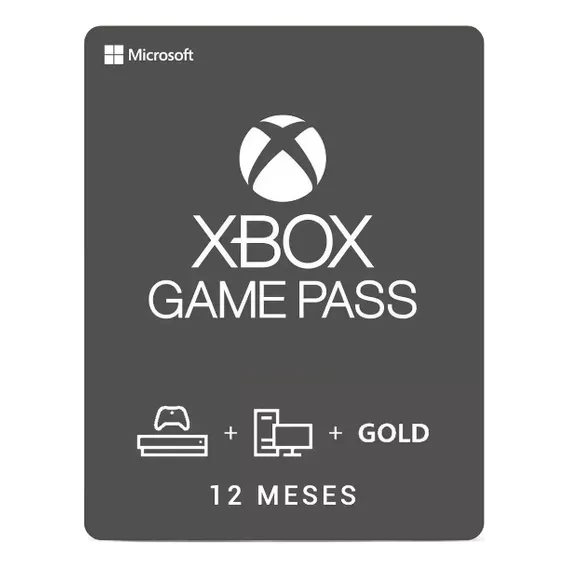 Gift Card Xbox Live Gold 12 Meses Código 25 Dígitos Foto 1