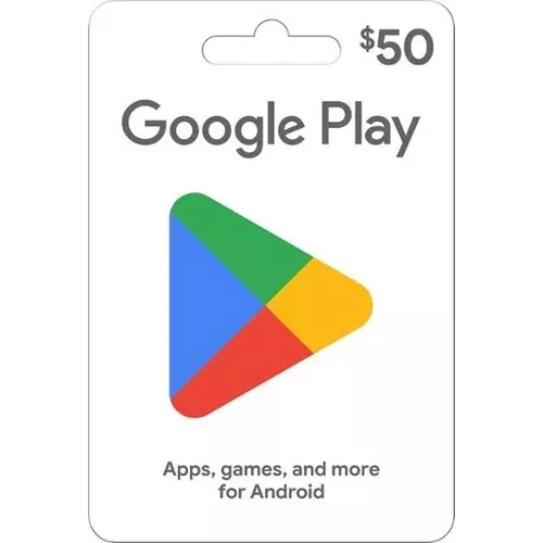 Giftcard Google Play 50 Reais Foto 1