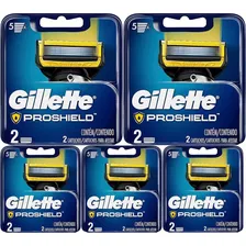 Gillette Fusion Proshield Pack 5 Unidades = 10 Cargas Foto mini 2