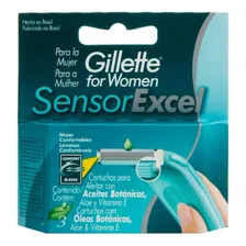 Gillette Sensor Excel Carga P/ Barbear Feminino C/3 Foto mini 2