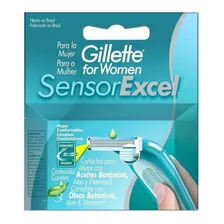 Gillette Sensor Excel Carga P/ Barbear Feminino C/3 Foto mini 1