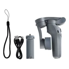 Gimbal Estabilizador Dobráveis Portátil para Celular Vertical Horizontal Novavida L7Cpro 3 Eixos Mini Tripé Cor Cinza Foto mini 2