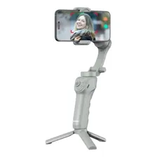 Gimbal Estabilizador Para Celular Axnen Hq6 Gimbal De 3 Eixos Cinza Foto  mini 1