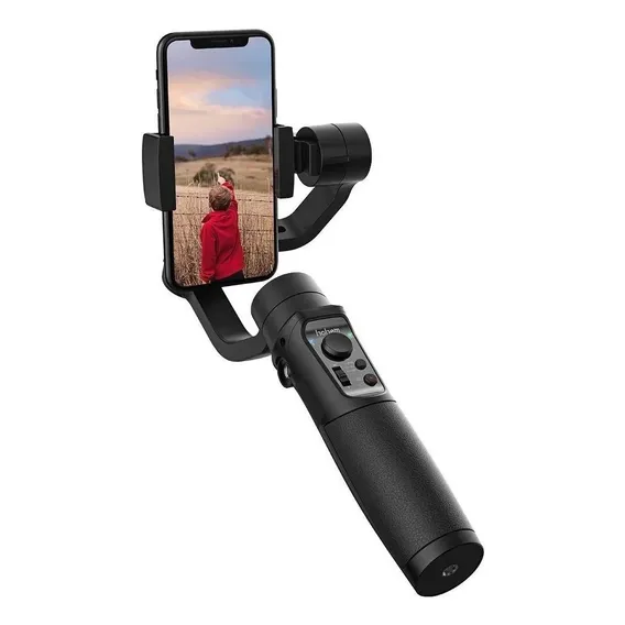 Gimbal Mobile+ Estabilizador Gimbal 3 Eixos Para Celular Cor Preto Foto 1