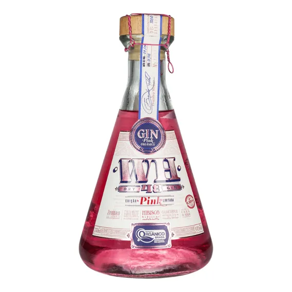 Gin Dry Pink 48 Orgânico Weber Haus 750ml Foto 1