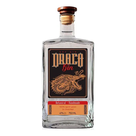Gin Nacional Draco 750ml Foto 1