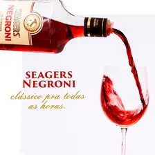 Gin Seagers Negroni Vermouth 980ml Foto mini 4