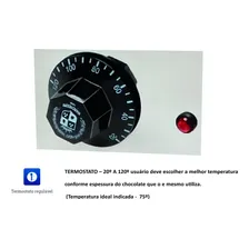 Gira Choco 5kg Marchesoni Derretedeira Rodachoco 1 Cuba Inox 220V Foto mini 4
