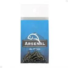 Girador Cartela Arsenal Da Pesca - Black Nickel Nº 14 Foto mini  2