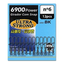 Girador Com Snap 6900 Reforçado Para Pesca V-fox Foto mini 1