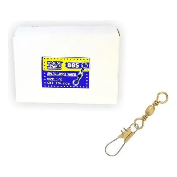 Girador Com Snap Gold Bbs Nº 5 - Marine Sports - 100 Peças Foto 1