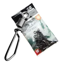 Girador Com Snap With Swivel Black 12 10 Pecas Maruri Foto  mini 1