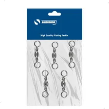 Girador Destorcedor Bbs Simples Nickel N1/0 05pçs Summer Foto  mini 1