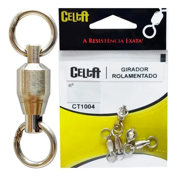 Girador Rolamentado Para Pesca - Celta Foto 1