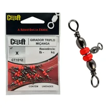 Girador Triplo Miçanga Para Pesca - Celta Foto mini 1
