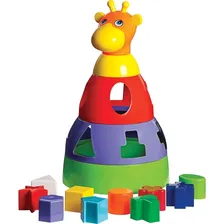 Girafa Didatica Mercotoys 391 Cor Colorido Foto mini 4