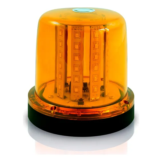 Giroflex Ambar Com 54 Leds 12v 24v Parafusado - Autopoli Al2 Foto 1
