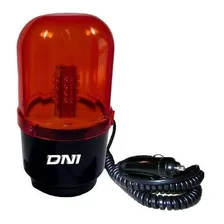 Giroled De AdvertĂȘncia 24 Leds Bivolt Vermelho - Dni 4111 Foto mini 1
