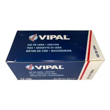 Giz De Cera Amarelo - Caixa Com 12 Peças - Giz - Vipal Foto mini 3