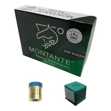 Giz Montante + Virola De Metal Com Sola De Couro Cor Verde Foto mini 1