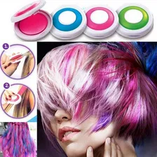 Giz Para Colorir Cabelo Carimbo Kit 4 Cores Imediata Foto mini 2