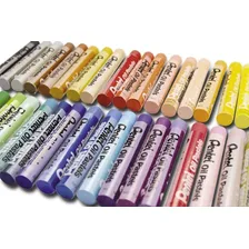 Giz Pastel Oleoso Óleo Oil Pentel 25 Cores Com Foto mini 2