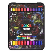 Giz Pastel Posca - 24 Cores Foto mini 1