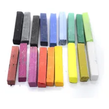 Giz Pastel Seco 36 Cores Basic E Fluorescente Pintar/colorir Foto mini 4