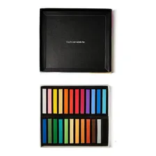 Giz Pastel Seco Artools Soft Pastel Com 24 Cores Foto mini 2