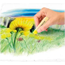 Giz Pastel Seco Staedtler Soft Karat 36 Cores 2430 C36 06 Foto mini 3