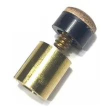 Giz Verde + 5 Sola Couro De Rosca E 5 Virola Metal Sinuca Foto mini 3
