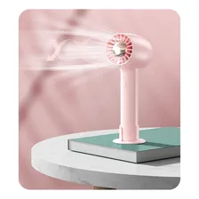 Gkever Mini Ventilador Pequeno De Mão Conveniente Ventilador De Carga Portátil Para Exteriores Ventilador Pequeno De Mesa Usb Mini (cor : Pink1, Tamanho : A) Foto mini  2