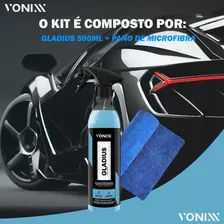 Gladius Reconstrutor Cerâmico Automotivo Vonixx + Microfibra Foto mini  2
