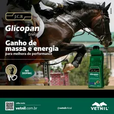 Glicopan Energy JCR 1 Litro Suplemento para Equinos Vetnil Foto mini  3